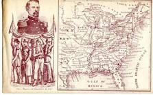 71x016.5 - Unknown Union Officer and map of Eastern United States, Civil War Portraits from Winterthur's Magnus Collection